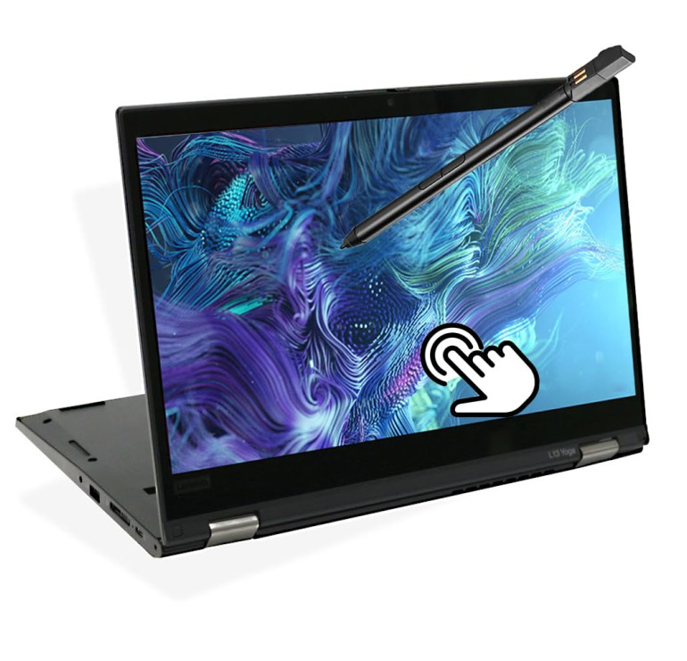Lenovo Yoga L13 Reconditionné – Core i5, SSD 256Go, Tactile 13", État Correct