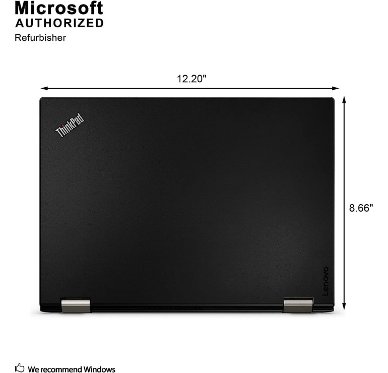 Lenovo Yoga L260 Reconditionné – Core i7, 8 à 16Go RAM, SSD 256 à 512Go