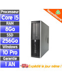 HP Compaq 8200 Elite SFF - Intel Core i5 - 8Go Ram - 256Go SSD - Windows 10 HP Compaq 8200 Elite SFF - Intel Core i5 - 8Go Ram - 256Go SSD - Windows 10